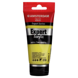 Expert acrylic paint - Amsterdam - 219, Greenish Yellow Light, 75 ml