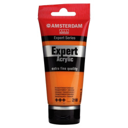 Farba akrylowa Expert - Amsterdam - 218, Transparent Orange, 75 ml