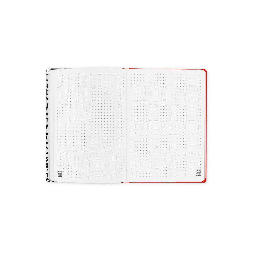 Notebook Keith Haring A5 - Caran d'Ache - dotted, white, 90 g