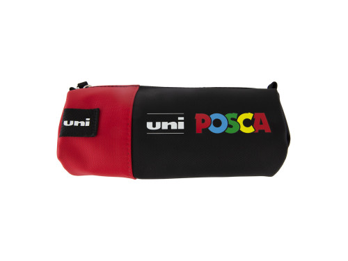 Posca Pencil Case - Uni - red, 8 x 20 cm