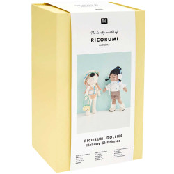 Zestaw do szydełkowania Ricorumi Dollies - Rico Design - Holiday Girlfriends