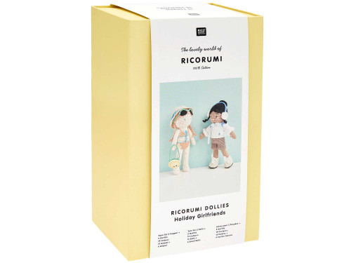 Zestaw do szydełkowania Ricorumi Dollies - Rico Design - Holiday Girlfriends