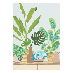 Set for painting by numbers - Rico Design - Plants