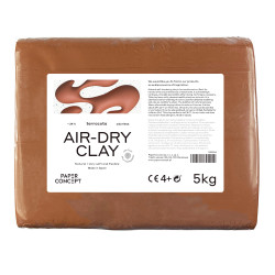 Air-Dry pottery clay - PaperConcept - Terracota, 5 kg