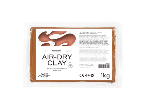 Air-Dry pottery clay - PaperConcept - Terracota 1 kg