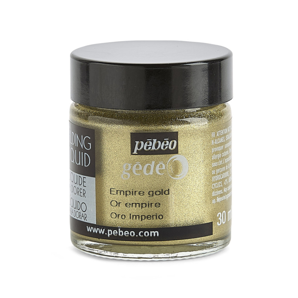 Płyn do złoceń Gédéo - Pébéo - Empire Gold, 30 ml