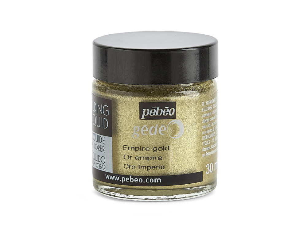 Gédéo Gilding Liquid - Pébéo - Empire Gold, 30 ml
