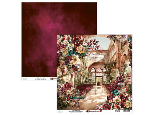Papier do scrapbookingu 30,5 x 30,5 cm - Mintay - Bohemian Wedding 03