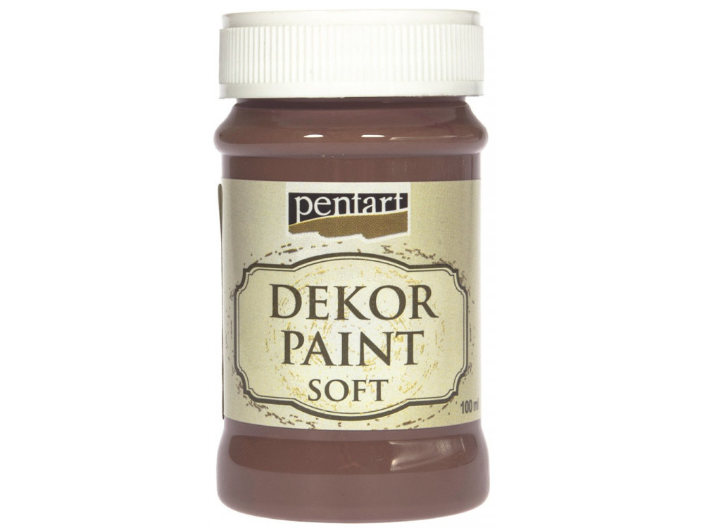 Chalk paint - Pentart - vintage brown, 100 ml