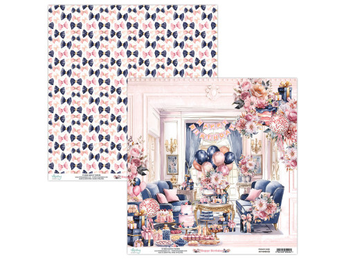 Scrapbooking paper 30,5 x 30,5 cm - Mintay - Happy Birthday 03