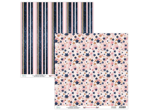 Scrapbooking paper 30,5 x 30,5 cm - Mintay - Happy Birthday 04