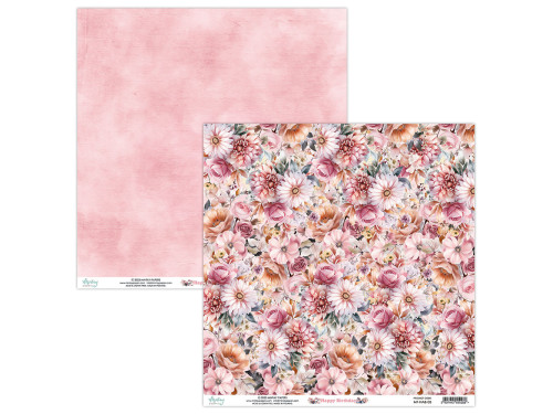 Scrapbooking paper 30,5 x 30,5 cm - Mintay - Happy Birthday 05