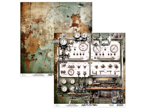Papier do scrapbookingu 30,5 x 30,5 cm - Mintay - Mr. Fix It 03