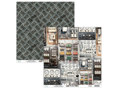 Papier do scrapbookingu 30,5 x 30,5 cm - Mintay - Mr. Fix It 04