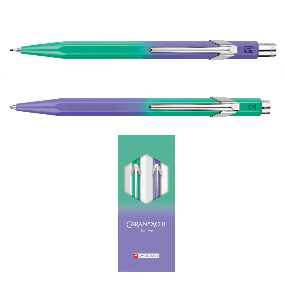 Set of 849 ballpoint pen and mechanical pencil Borealis - Caran d'Ache - 2 pcs.