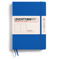 Notebook, A5 - Leuchtturm1917 - plain, Sky, hard cover, 80 g