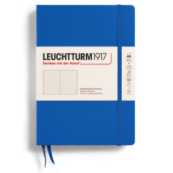Notebook, A5 - Leuchtturm1917 - dotted, Sky, hard cover, 80 g