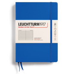 Notebook, A5 - Leuchtturm1917 - ruled, Sky, hard cover, 80 g