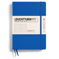 Notebook, A5 - Leuchtturm1917 - dotted, Sky, soft cover, 80 g