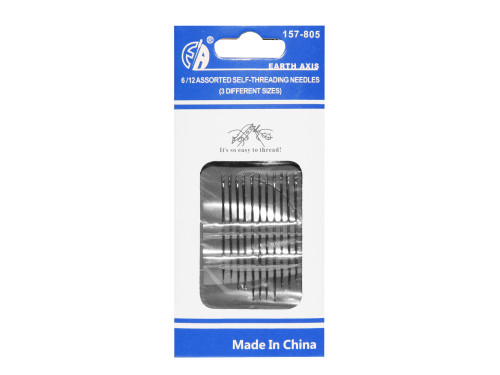 Set of self-threading needles - 12 pcs.