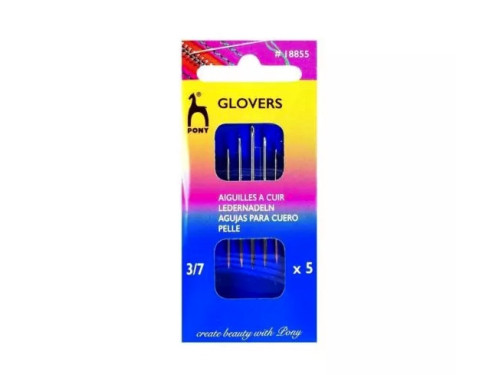 Set of glovers needles - Pony - size 3-7, 5 pcs.