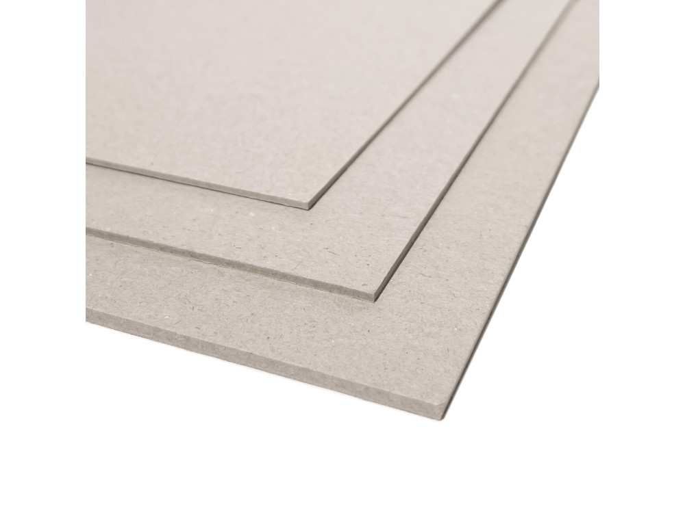 Bookbinding cardboard Kappa 2,00 mm - Solid Grey, A4, 20 sheets