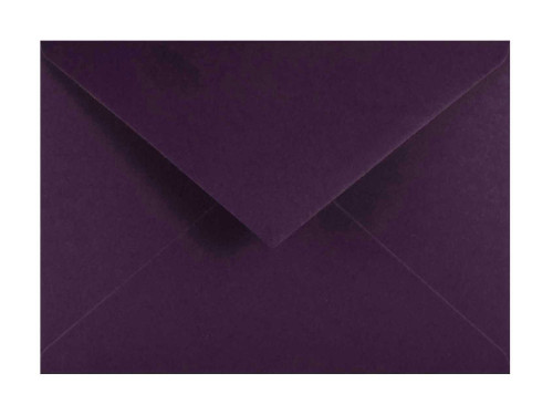 Koperta Keaykolour 120g - C6 Prune fioletowa