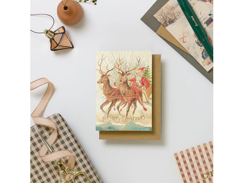 Kartka okolicznościowa - Katie Leamon - Relove Sleigh, A7