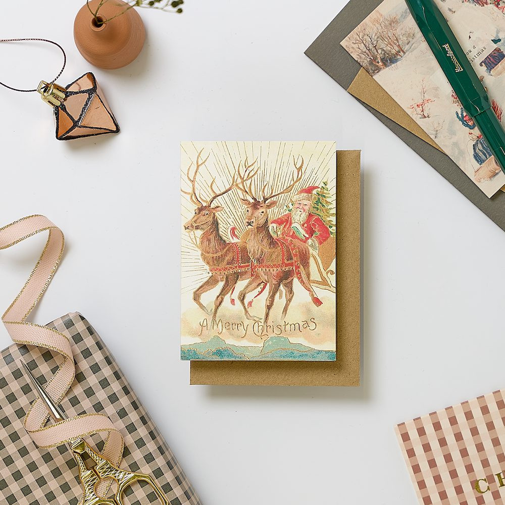 Greeting card - Katie Leamon - Relove Sleigh, A7