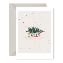 Greeting card - Muska - Christmas Tree, A6