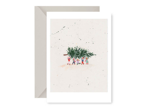 Greeting card - Muska - Christmas Tree, A6