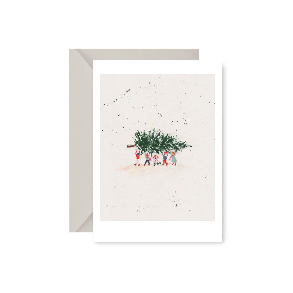 Greeting card - Muska - Christmas Tree, A6