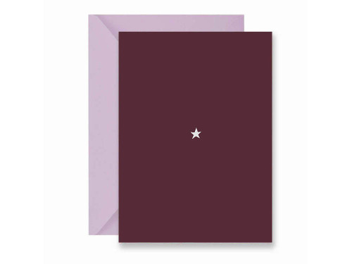 Greeting card - Muska - Cherry Star, A6