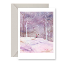 Greeting card - Muska - Silent Night, A6