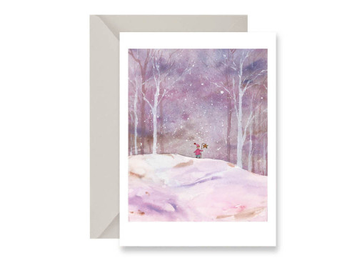 Greeting card - Muska - Silent Night, A6