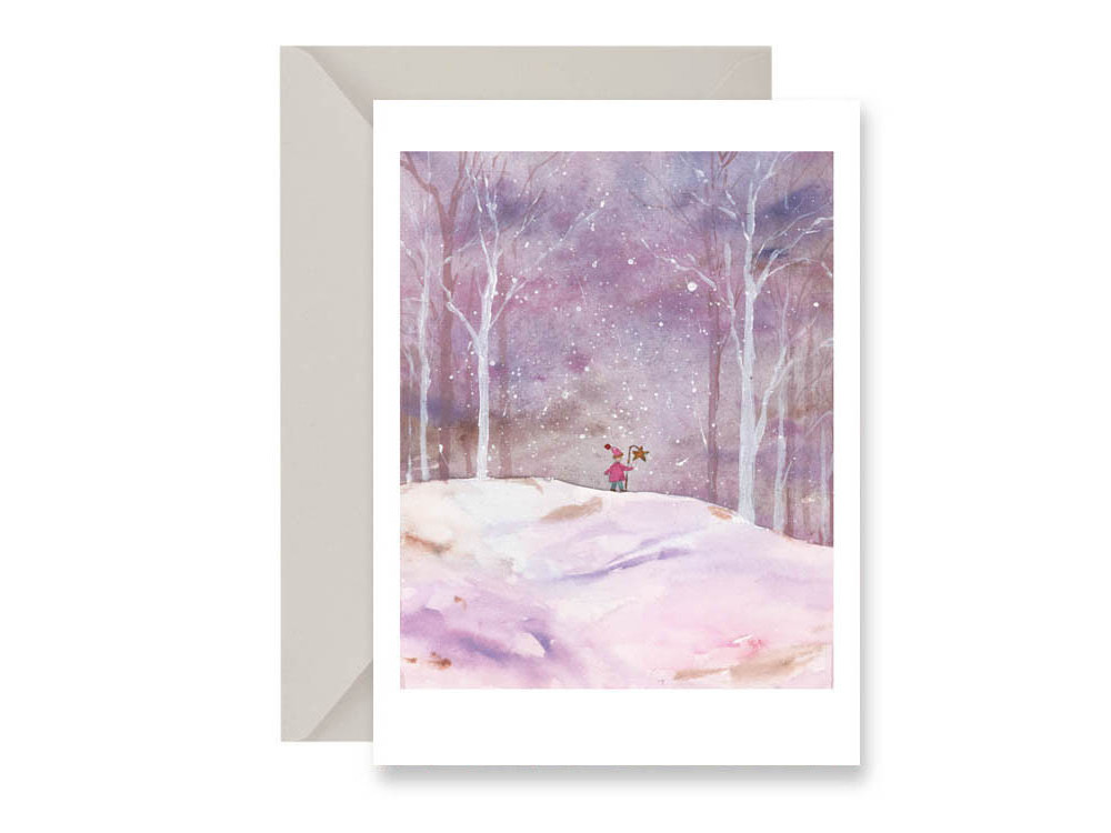 Greeting card - Muska - Silent Night, A6