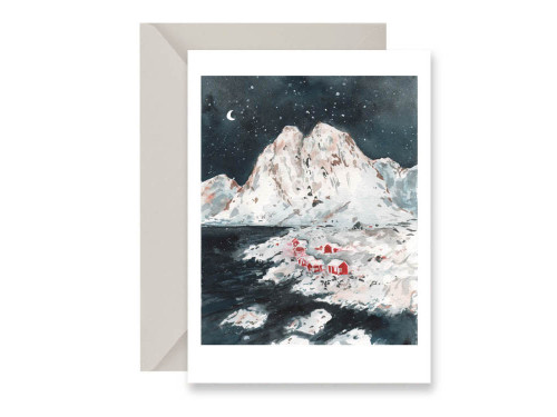 Greeting card - Muska - Lofots, A6