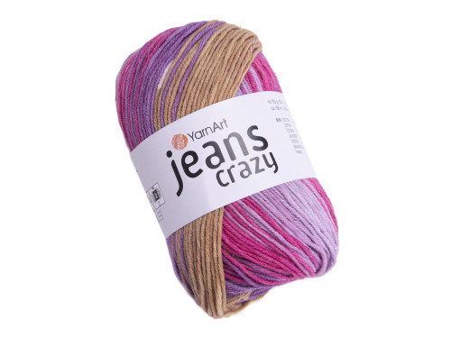 Crazy Jeans cotton-acrylic knitting yarn - YarnArt - 8217, 50 g, 160 m