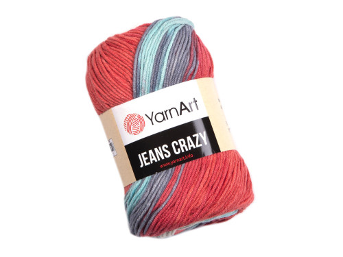 Włóczka bawełniano-akrylowa Jeans Crazy - YarnArt - 8205, 50 g, 160 m