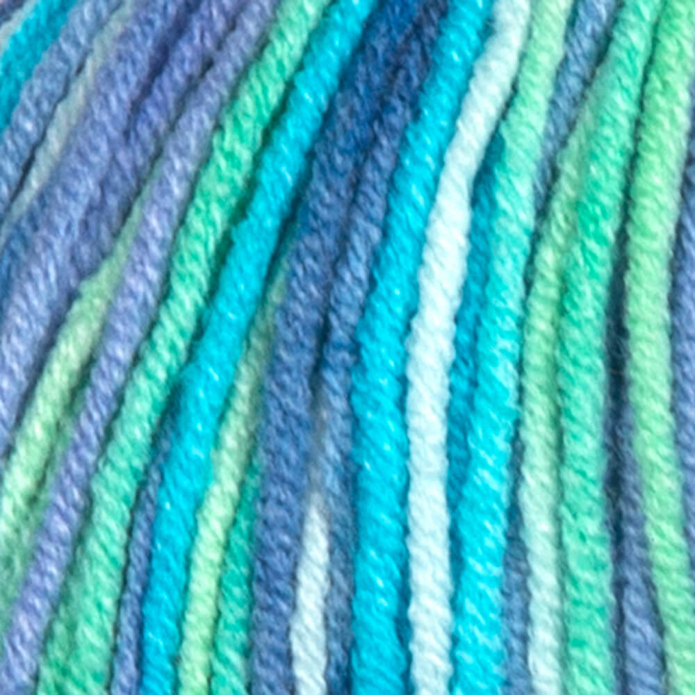 Crazy Jeans cotton-acrylic knitting yarn - YarnArt - 7204, 50 g, 160 m