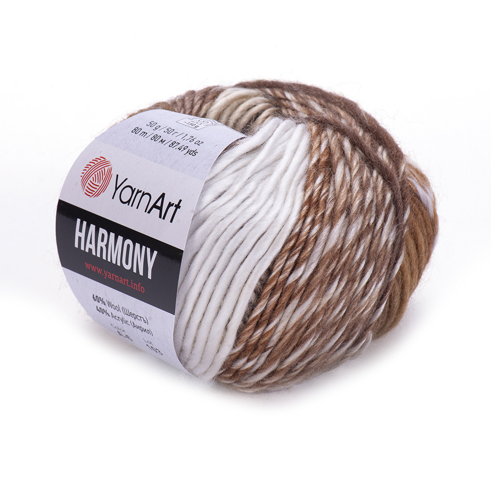 Harmony wool-acrylic knitting yarn - YarnArt - 14, 50 g, 80 m