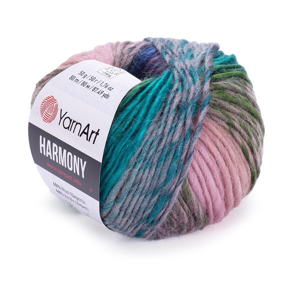 Włóczka wełniano-akrylowa Harmony - YarnArt - 10, 50 g, 80 m