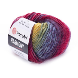 Harmony wool-acrylic knitting yarn - YarnArt - 06, 50 g, 80 m