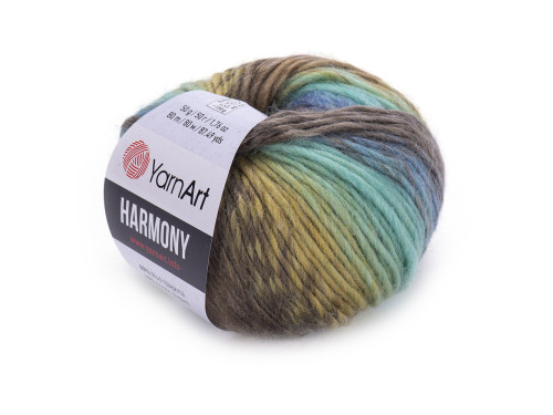 Włóczka wełniano-akrylowa Harmony - YarnArt - 05, 50 g, 80 m