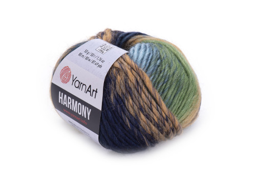 Włóczka wełniano-akrylowa Harmony - YarnArt - 04, 50 g, 80 m