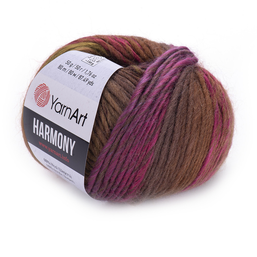 Włóczka wełniano-akrylowa Harmony - YarnArt - 03, 50 g, 80 m