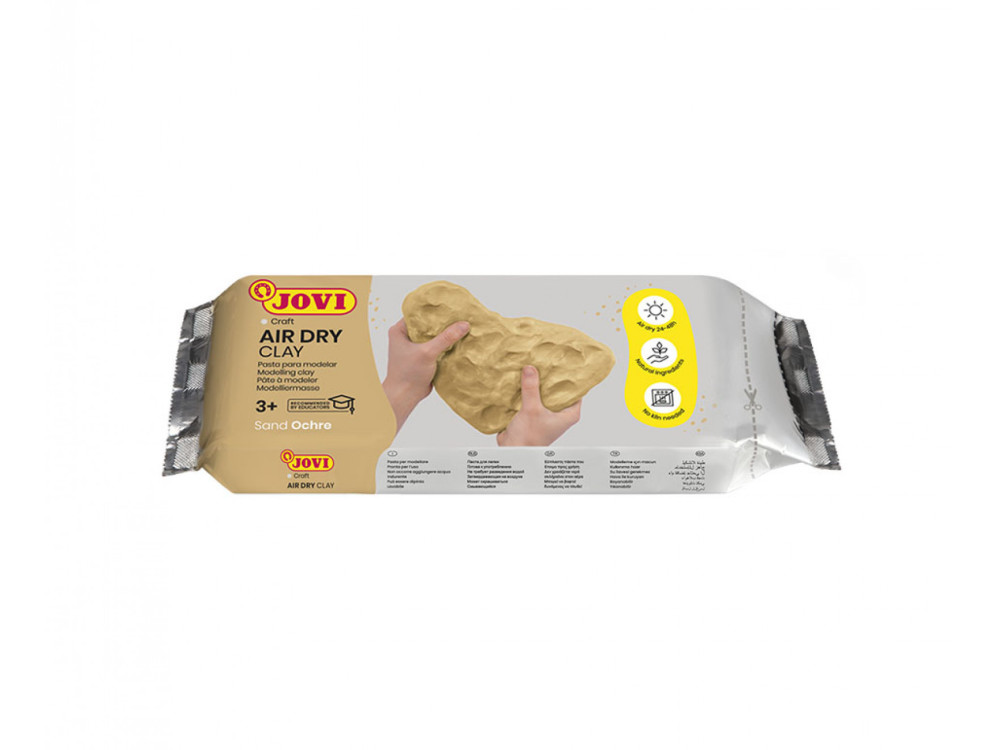 Air-drying modeling clay - Jovi - ochre 250 g