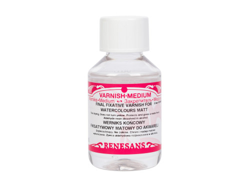 Werniks końcowy do akwareli - Renesans - matowy, 100 ml