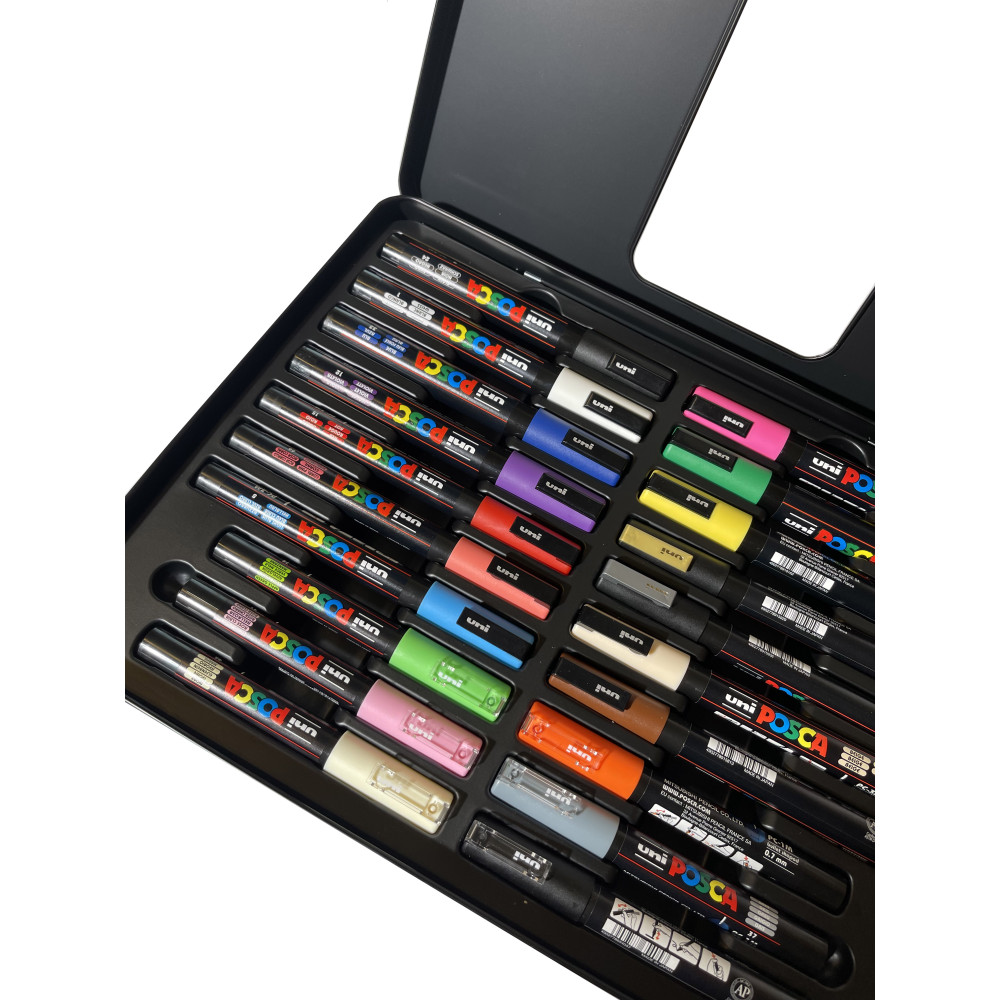 Set of Posca Paint Markers Pen PC-5M - Uni - 20 pcs.