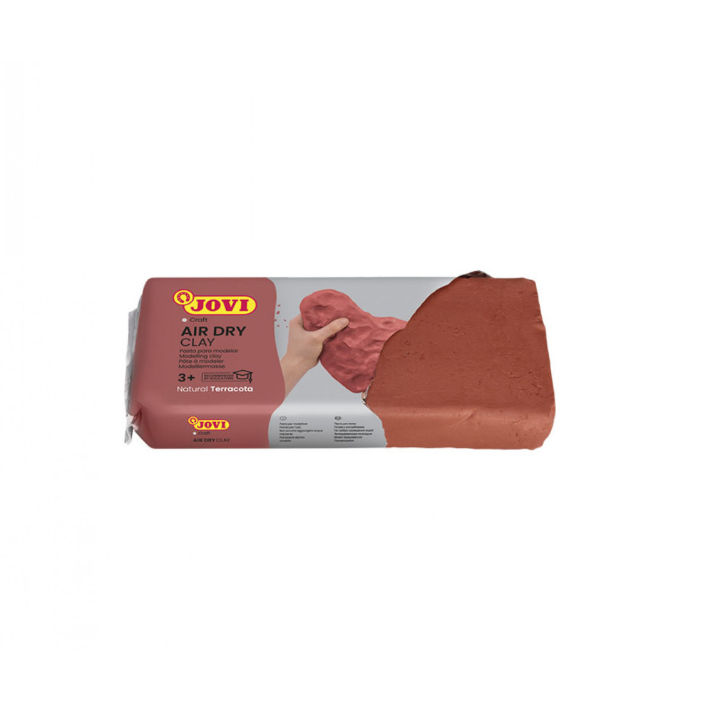 Air Dry Hardening Clay - Jovi - terracotta, 250 g